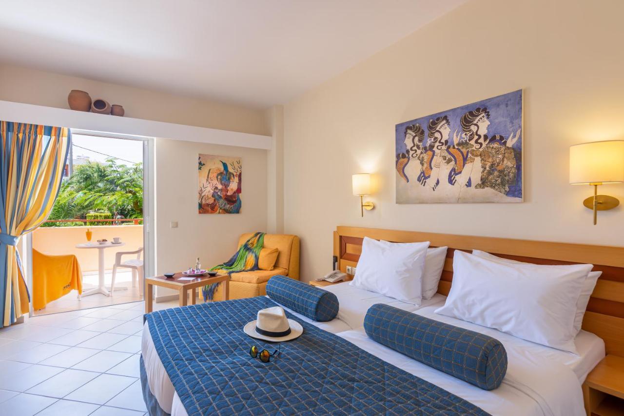 Anissa Beach Hotel ヘルソニソス エクステリア 写真