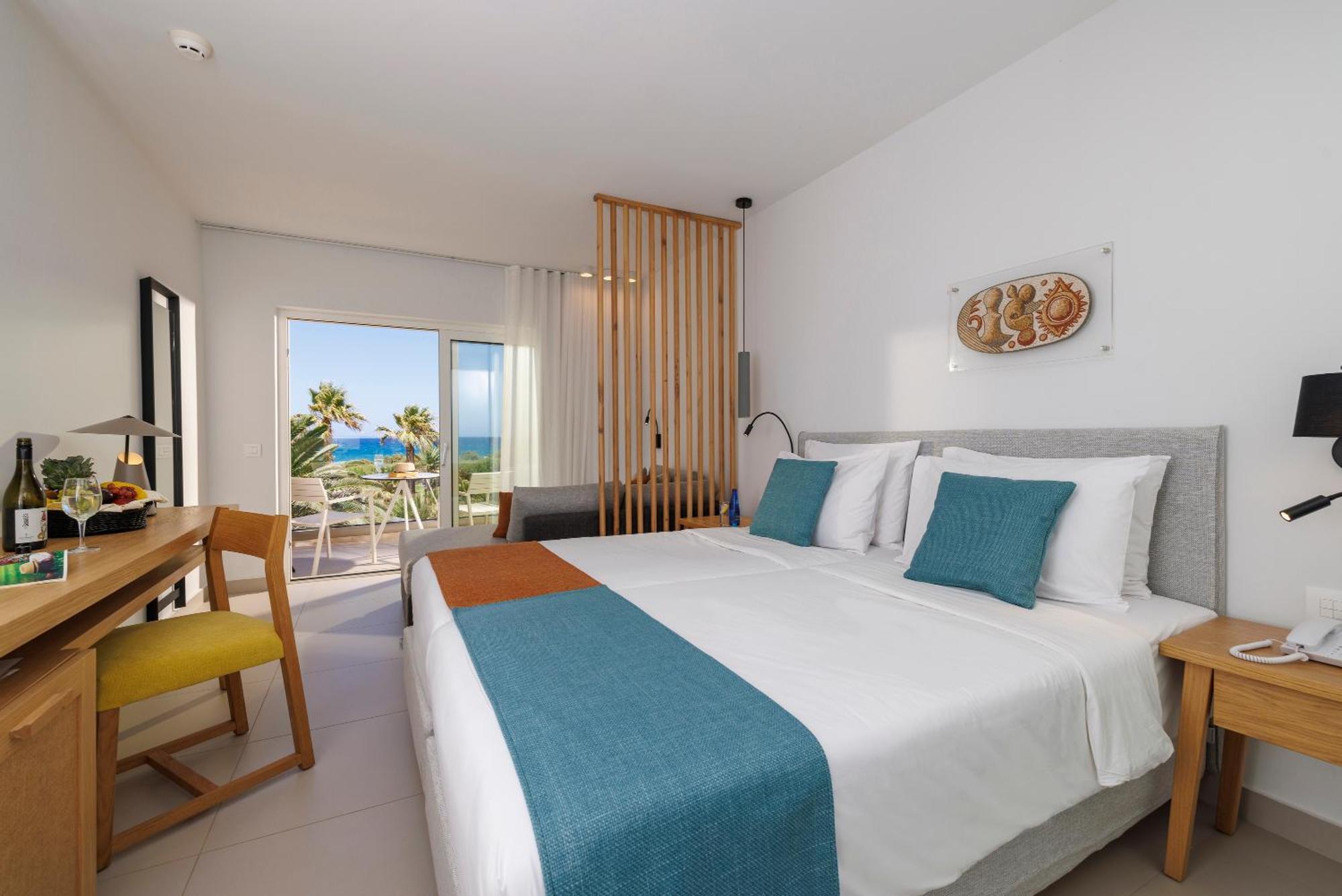 Anissa Beach Hotel ヘルソニソス エクステリア 写真